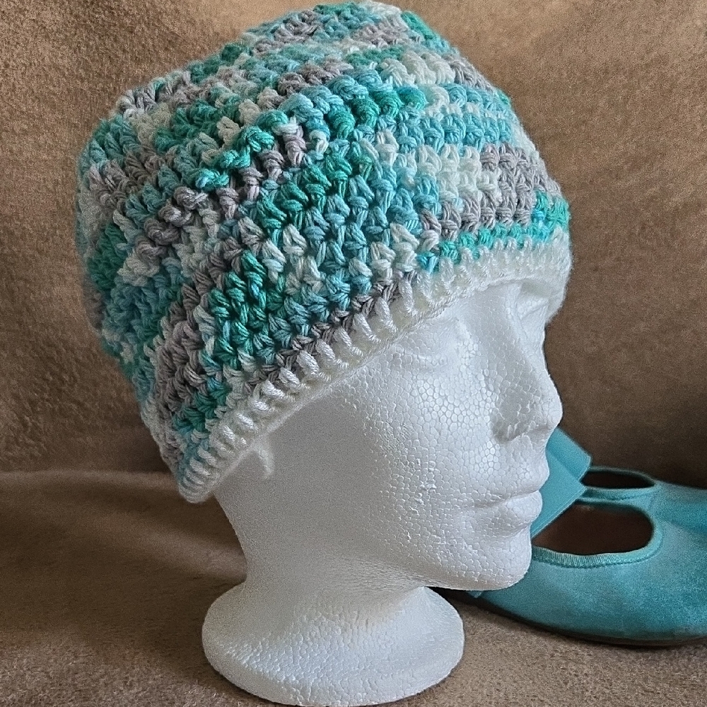Handcrafted | Crochet Knit Beanie Hat